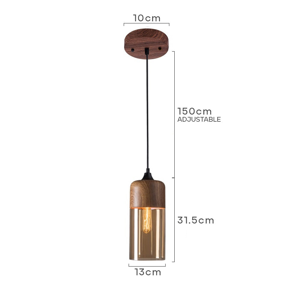 Houten Hanglamp