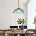 Moderne glazen hanglamp