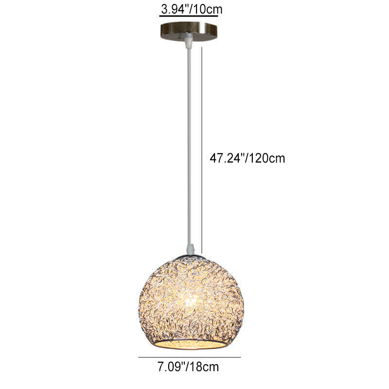 Creatieve aluminium hanglamp
