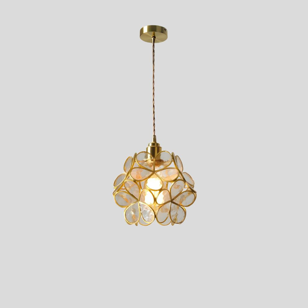 Vintage Glazen Hanglamp