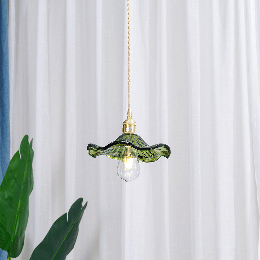 Hibiscus Glazen Hanglamp