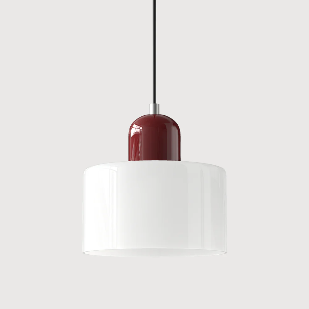 Retro Glazen Hanglamp