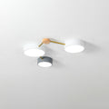 Modulaire LED Plafondlamp Hout en Acryl