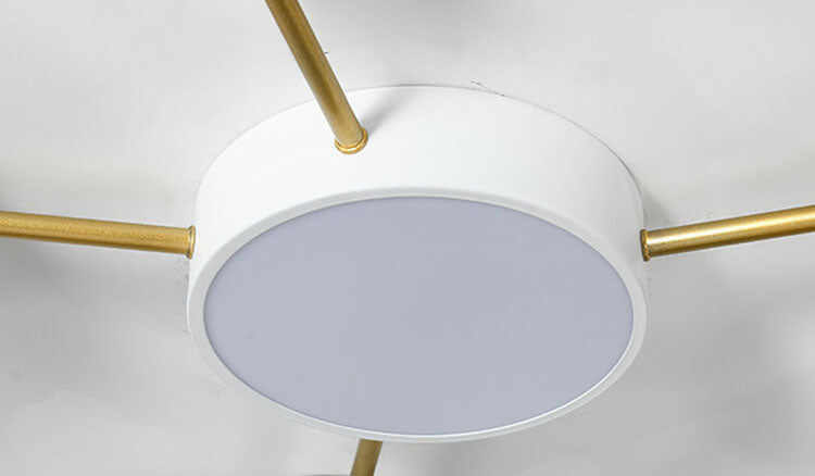 Modulaire LED Plafondlamp Hout en Acryl