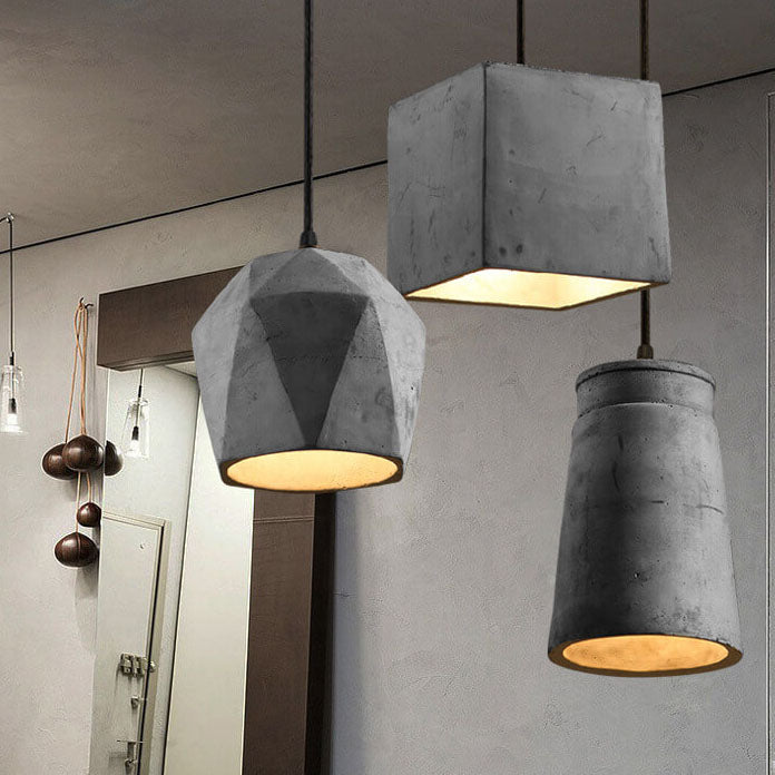 Industriële Cement Hanglamp