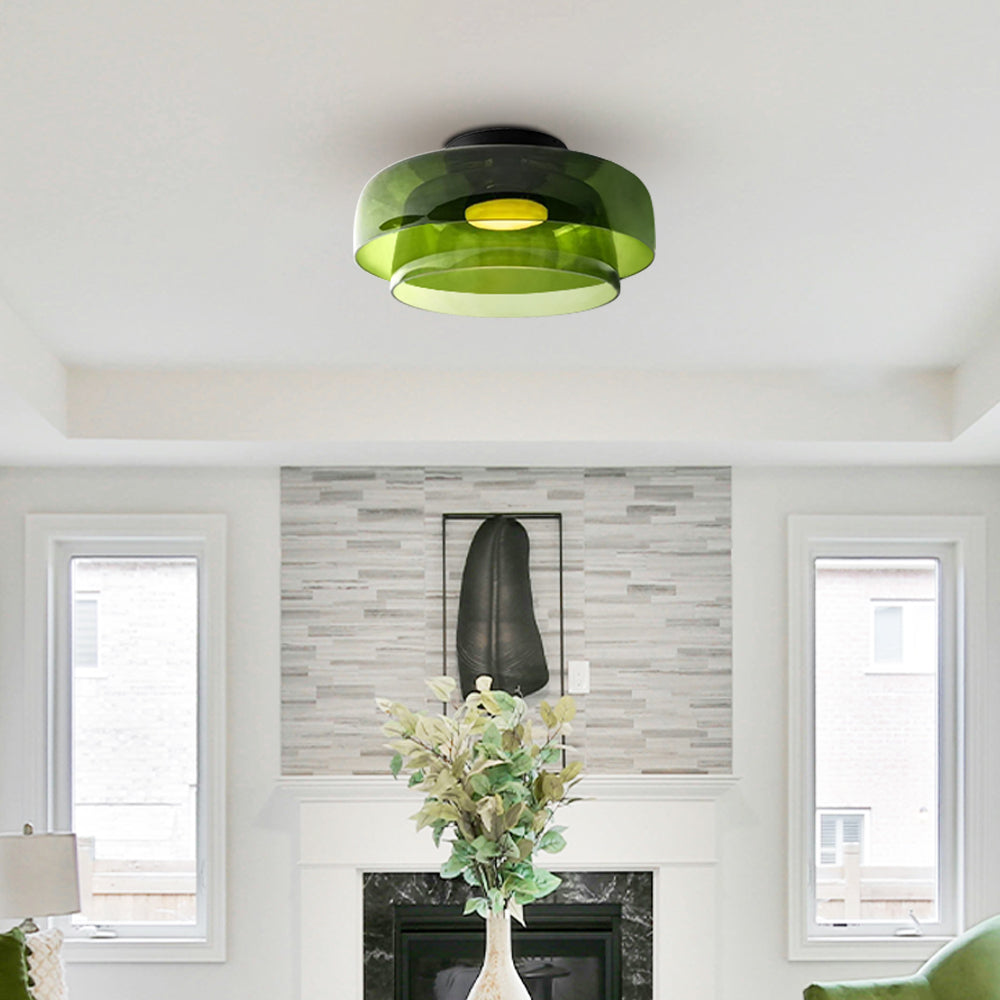 Moderne Designer Glas Plafondlamp