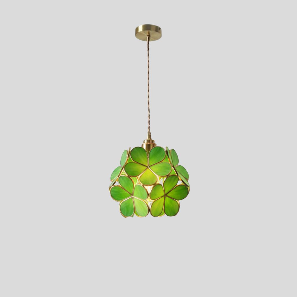 Vintage Glazen Hanglamp