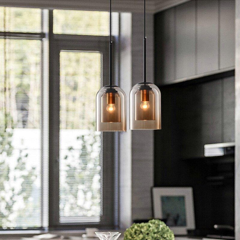 Nöro Scandinavische Glazen Hanglamp
