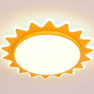 LED Plafondlamp Geel Design