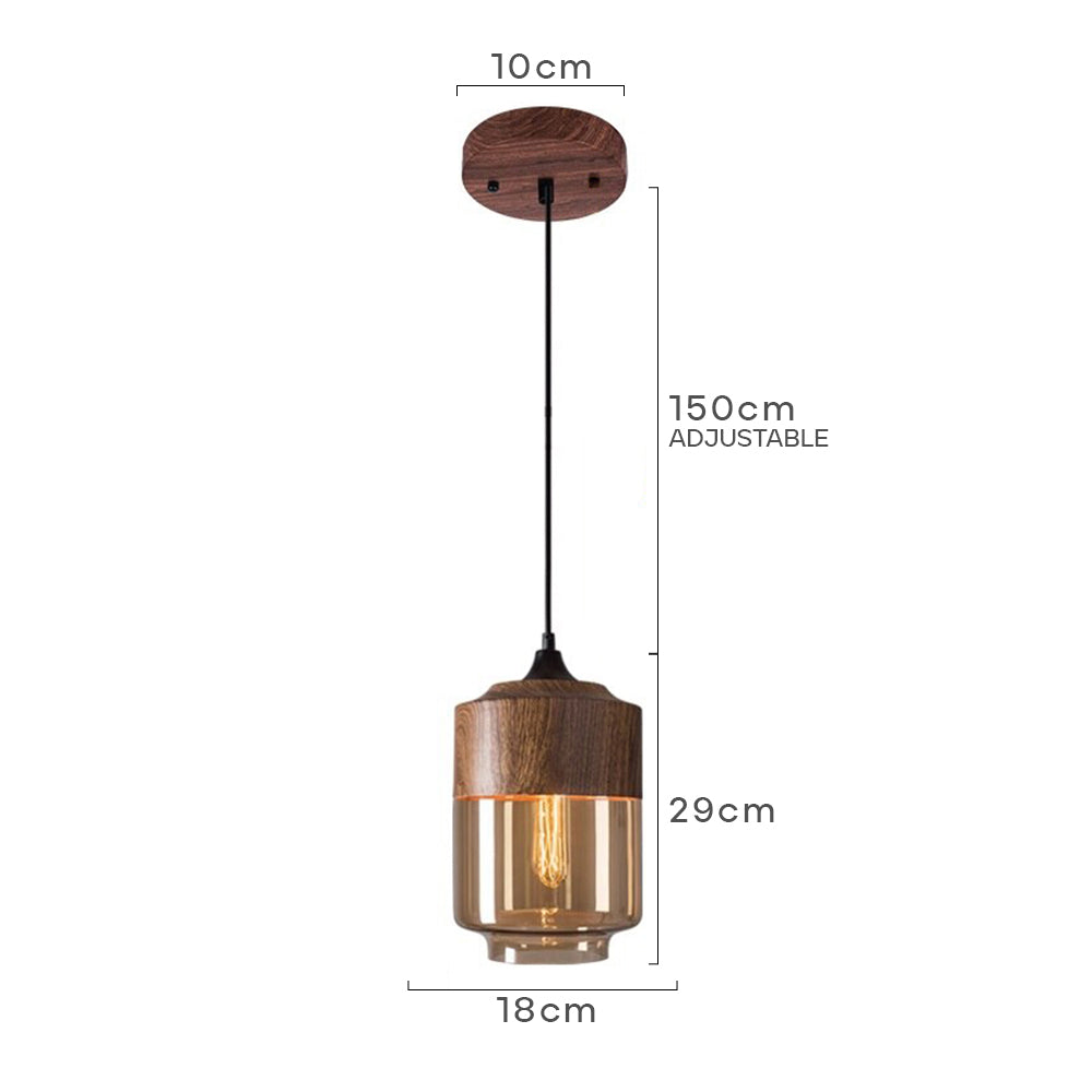 Houten Hanglamp