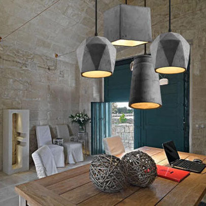 Industriële Cement Hanglamp