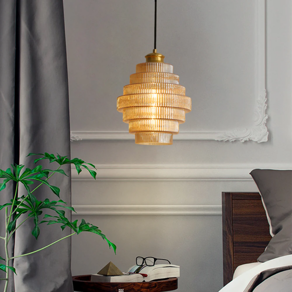 Golvende Glazen Hanglamp
