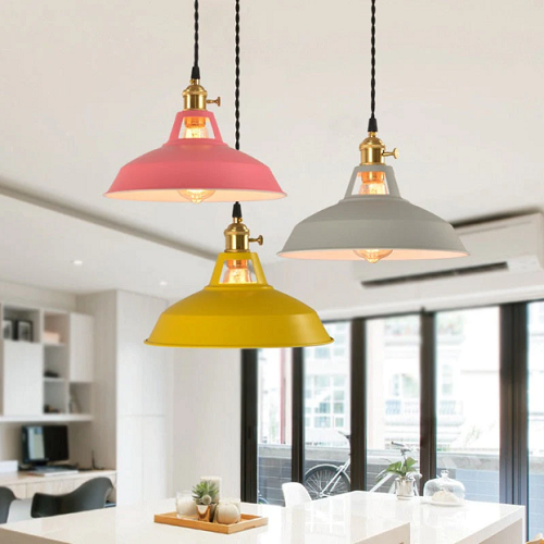 Retro pastel hanglamp
