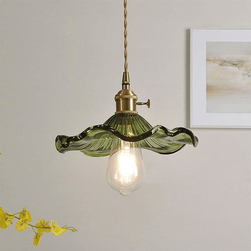 Hibiscus Glazen Hanglamp