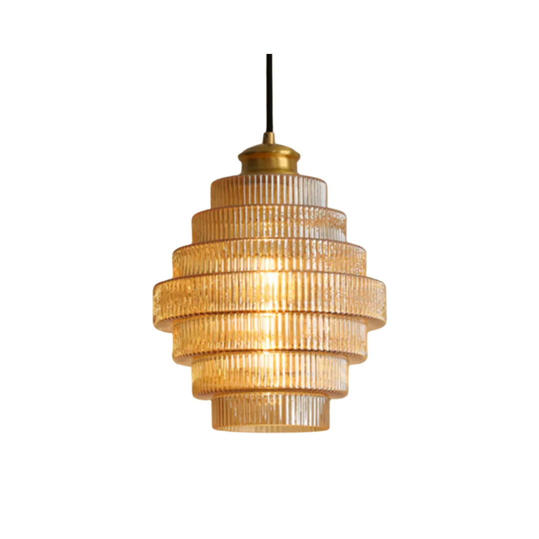 Golvende Glazen Hanglamp