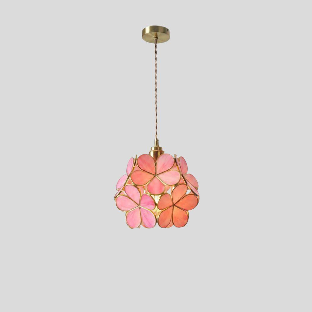 Vintage Glazen Hanglamp