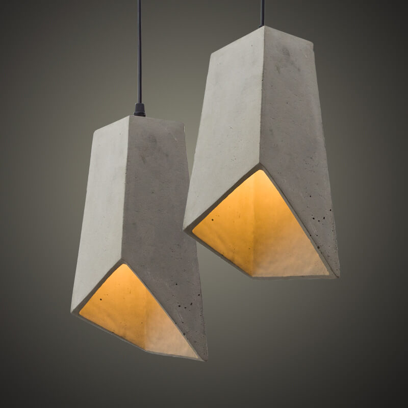 Industriële Cement Hanglamp