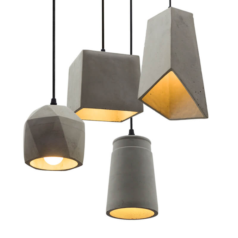 Industriële Cement Hanglamp