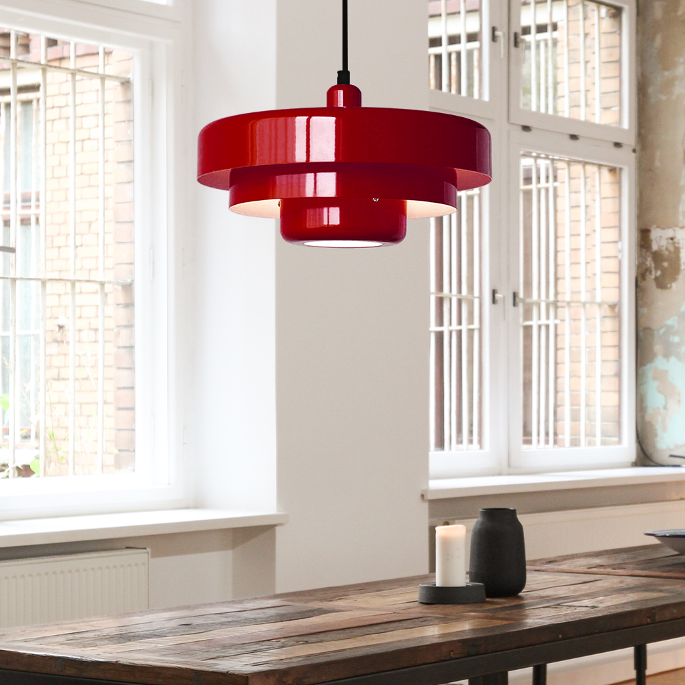 Ronde Industriële IJzeren Hanglamp