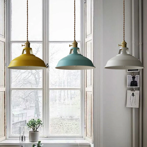 Retro pastel hanglamp