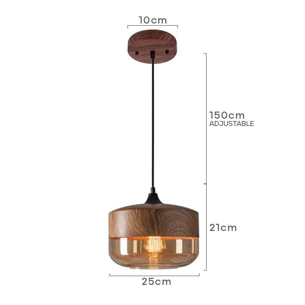 Houten Hanglamp