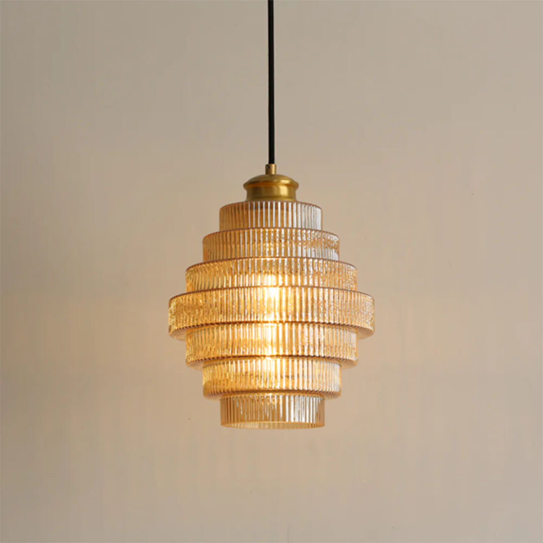 Golvende Glazen Hanglamp