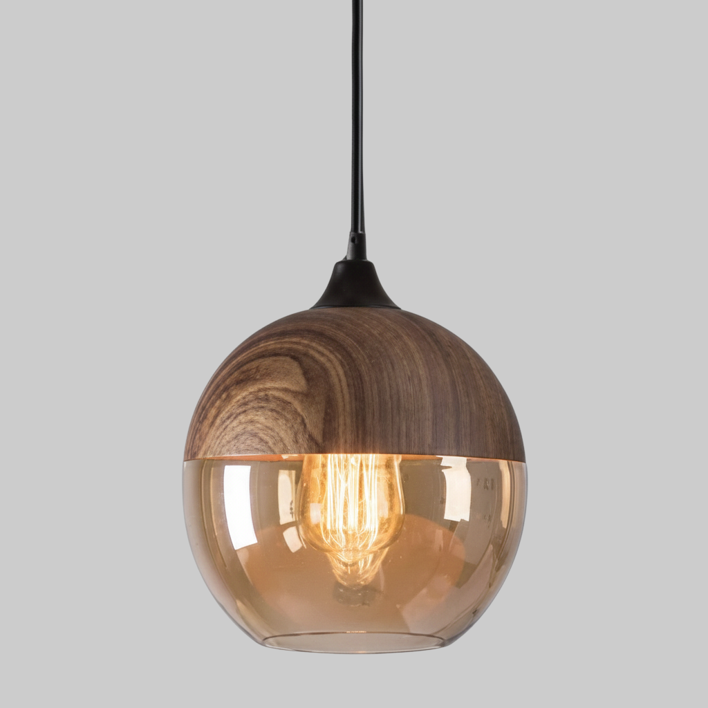 Houten Hanglamp