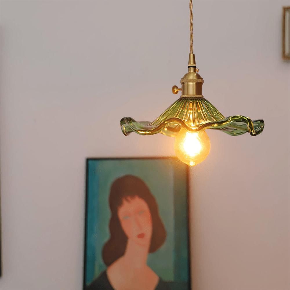 Hibiscus Glazen Hanglamp