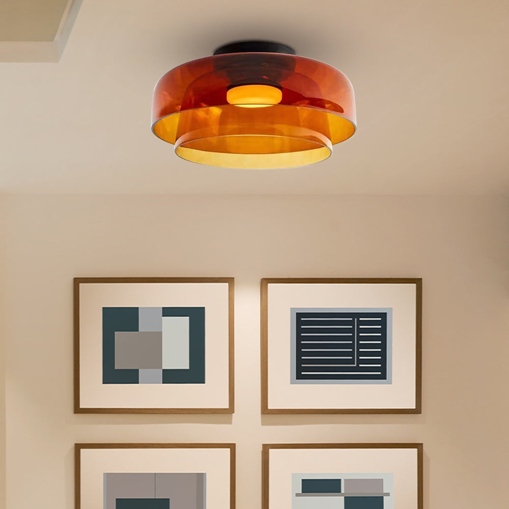 Moderne Designer Glas Plafondlamp