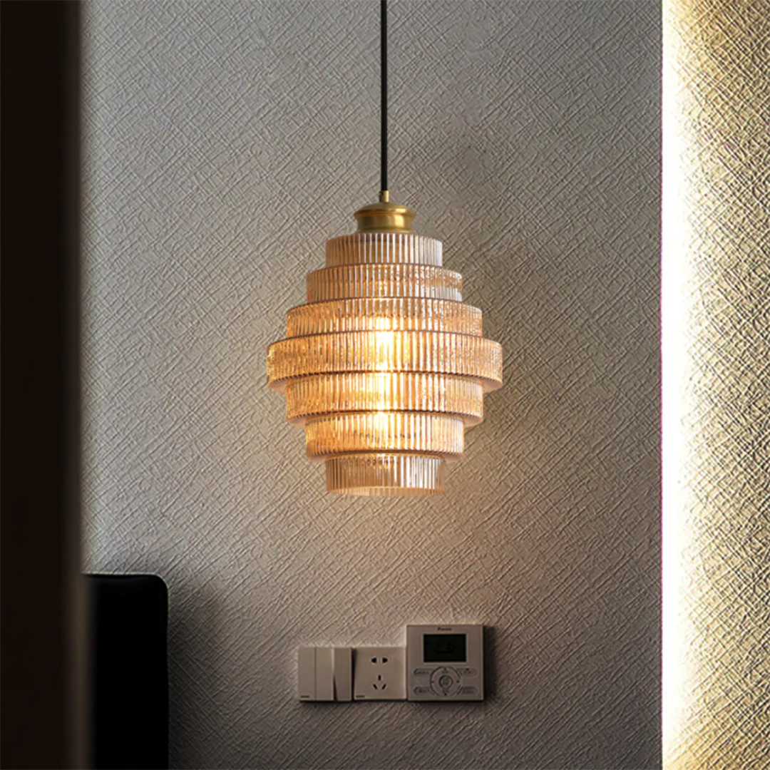 Golvende Glazen Hanglamp