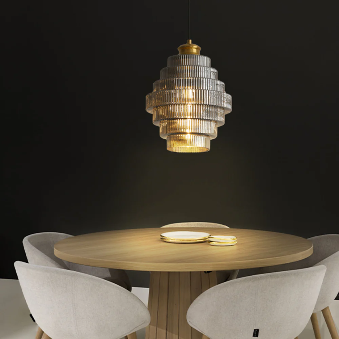 Golvende Glazen Hanglamp