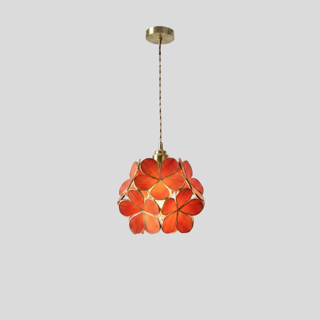 Vintage Glazen Hanglamp