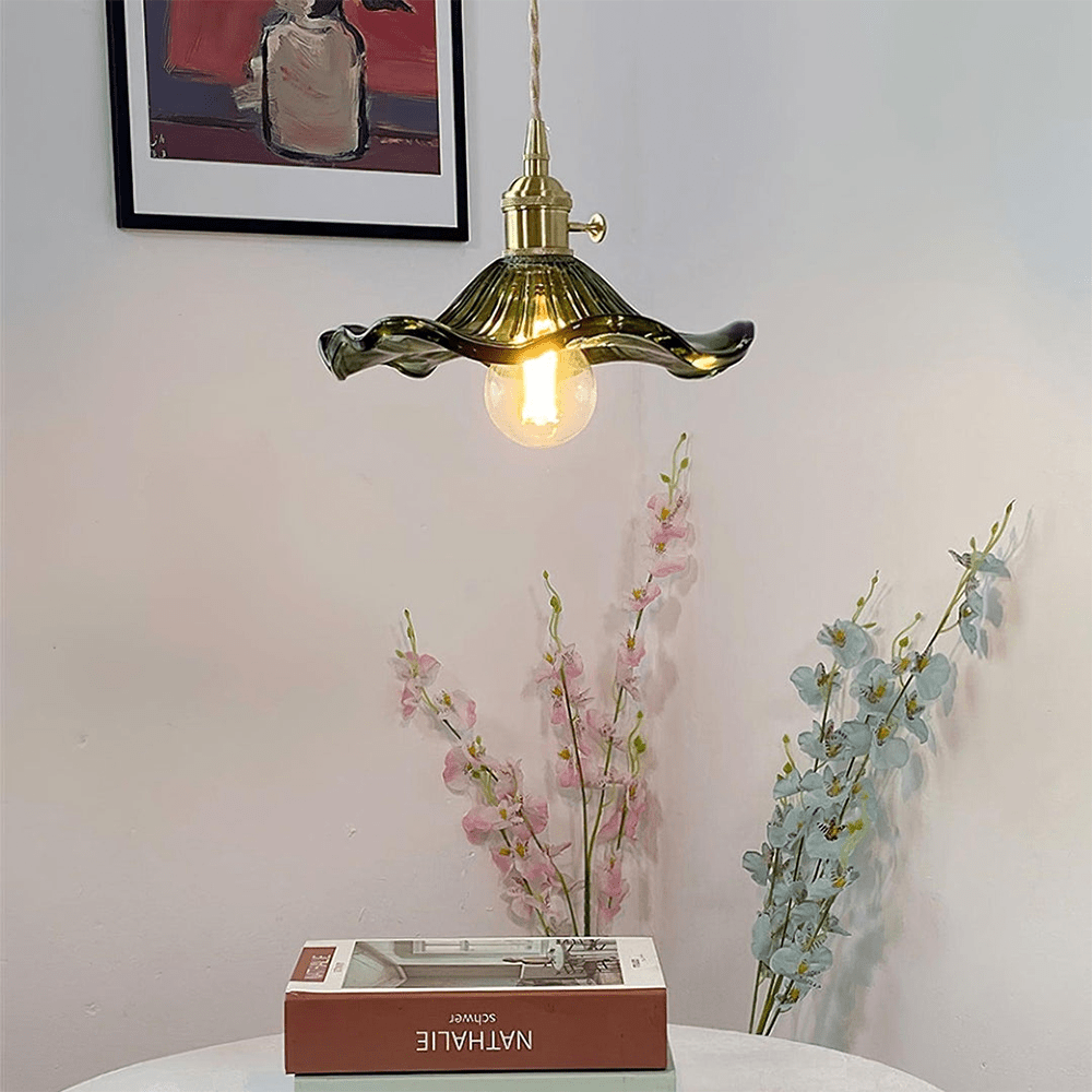Hibiscus Glazen Hanglamp