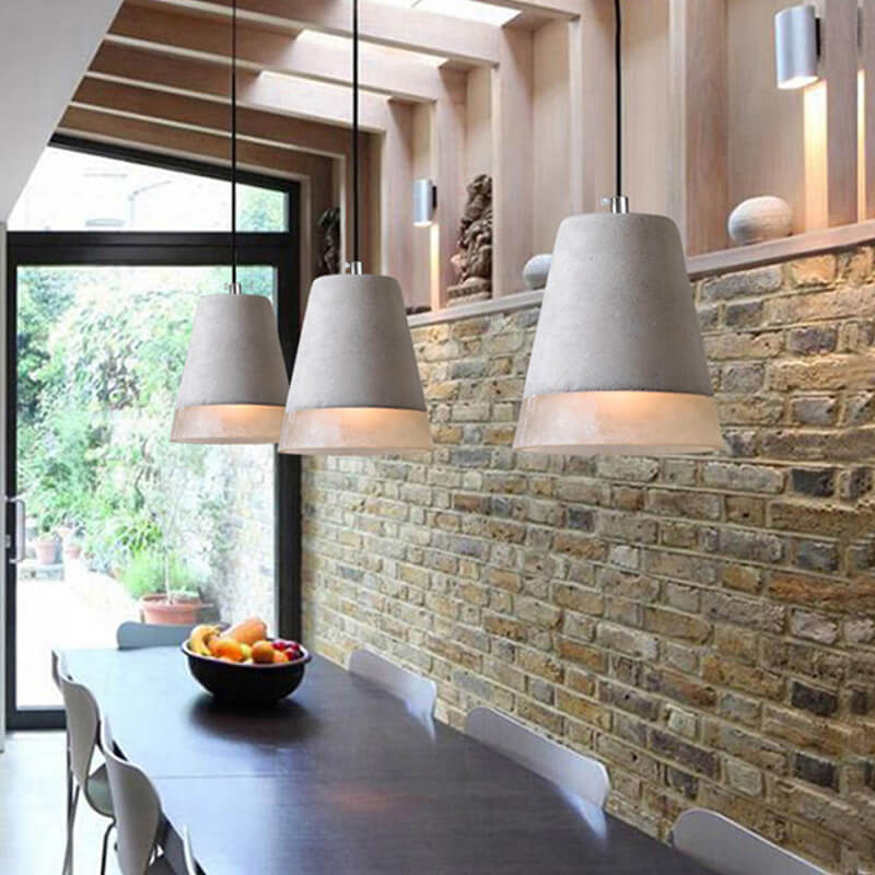 Industriële Cement Hanglamp