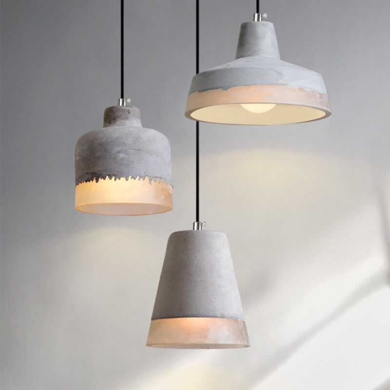 Industriële Cement Hanglamp