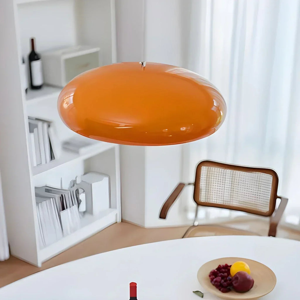 Moderne LED hanglamp met 3 lichtkleuren