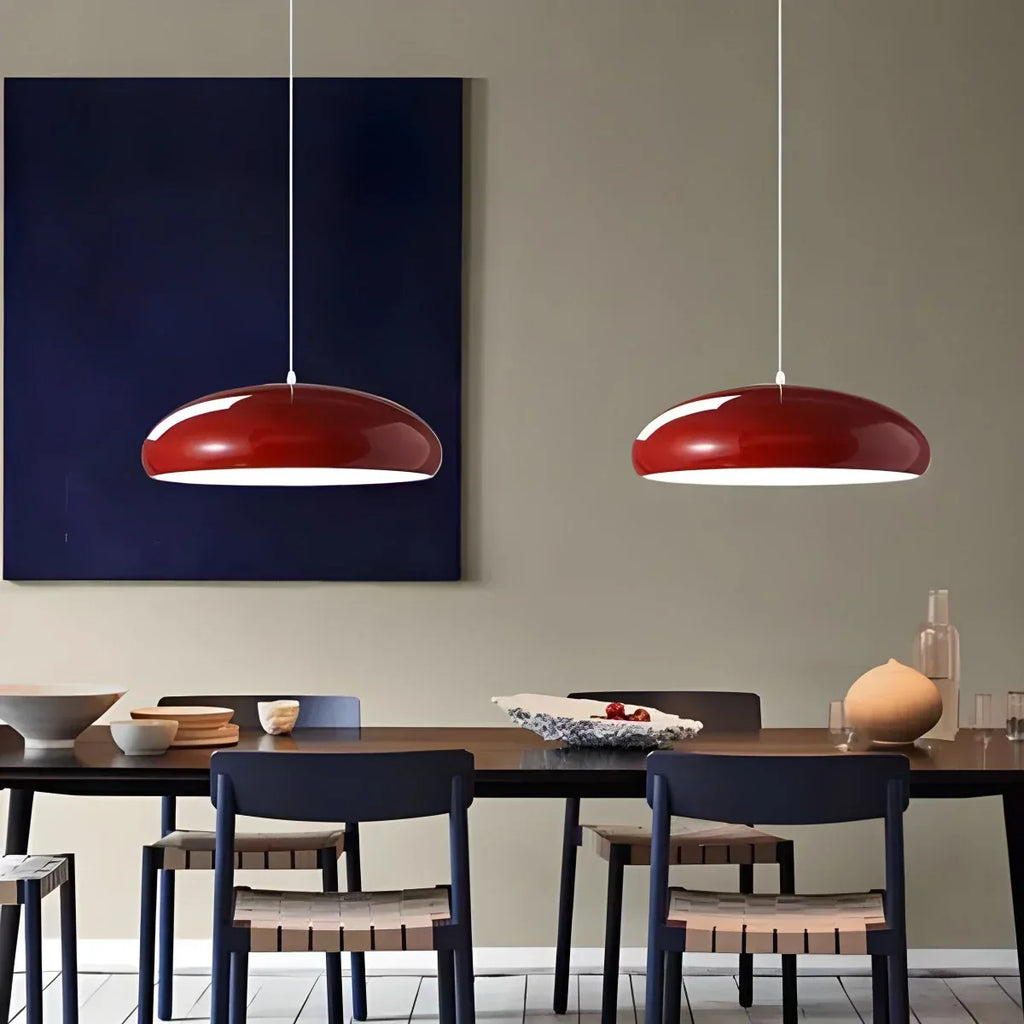 Moderne LED hanglamp met 3 lichtkleuren