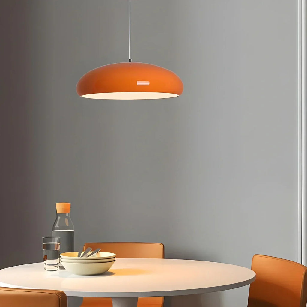 Moderne LED hanglamp met 3 lichtkleuren