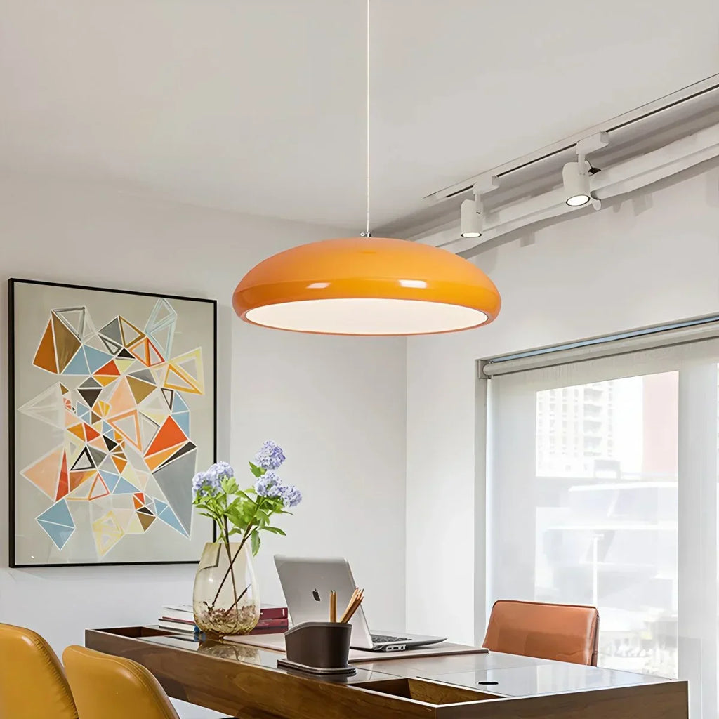 Moderne LED hanglamp met 3 lichtkleuren