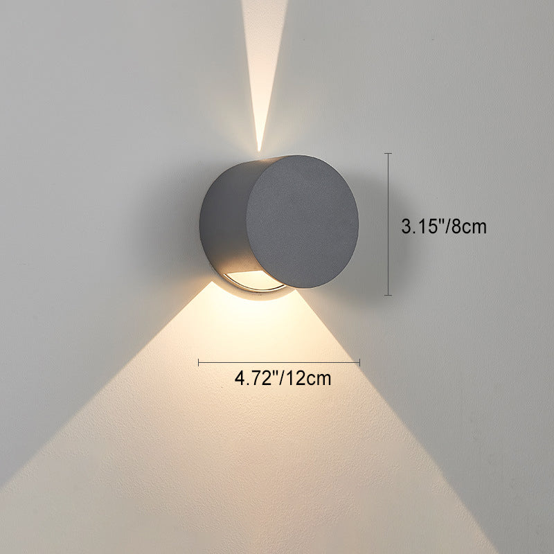 LumiWall minimalistische aluminium LED wandlamp
