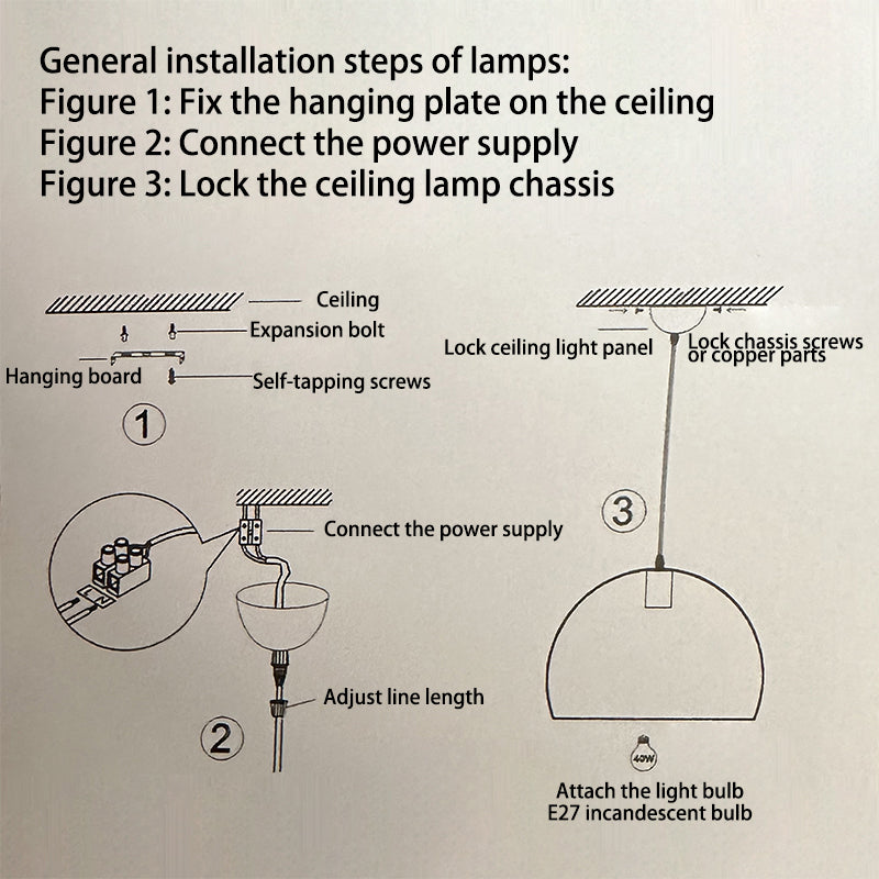 Franse Keramische Hanglamp Minimalistisch Kegelvorm