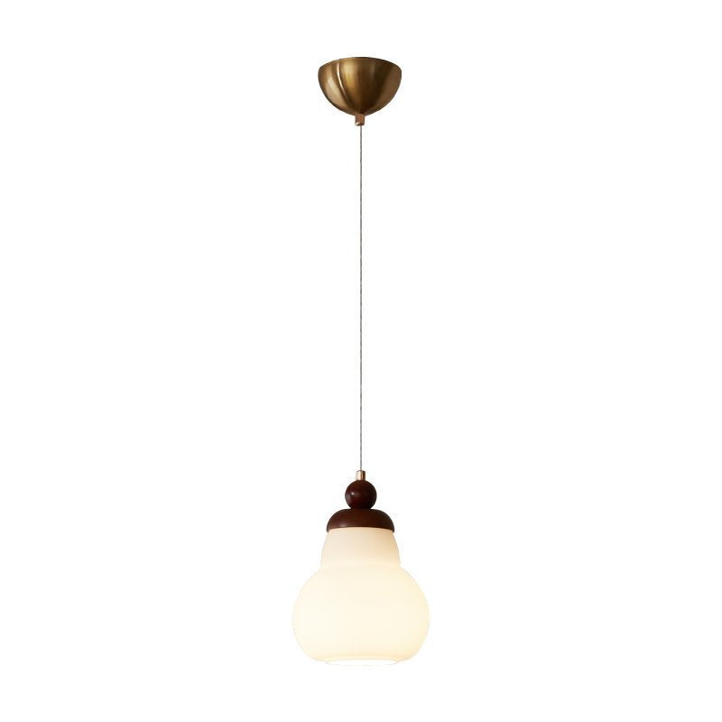 Minimalistische Walnoot Hanglamp