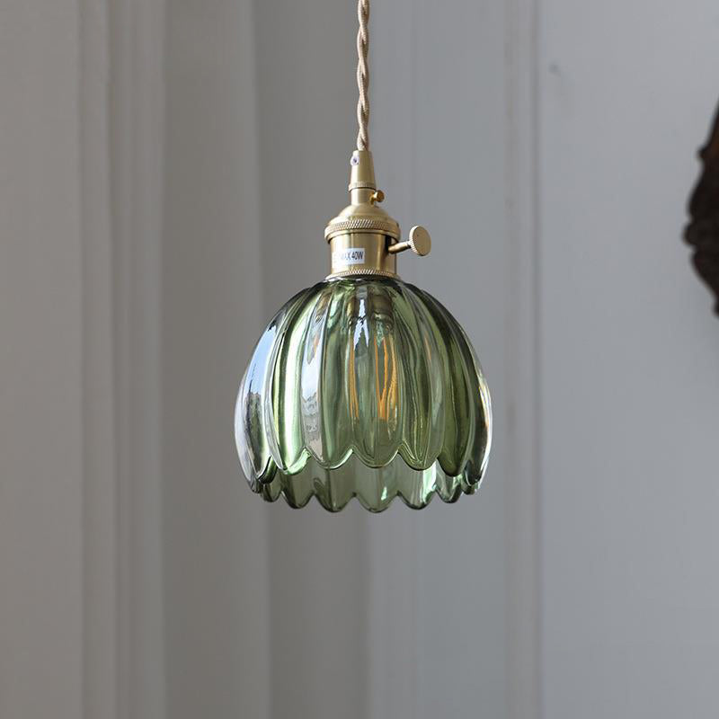 Scandinavische glazen hanglamp
