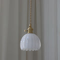 Scandinavische glazen hanglamp