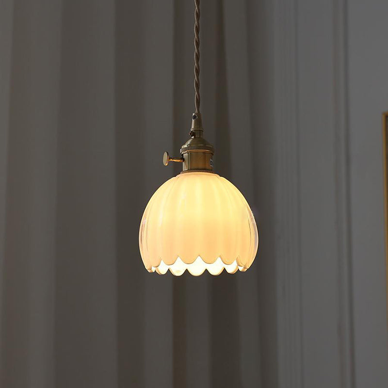 Scandinavische glazen hanglamp