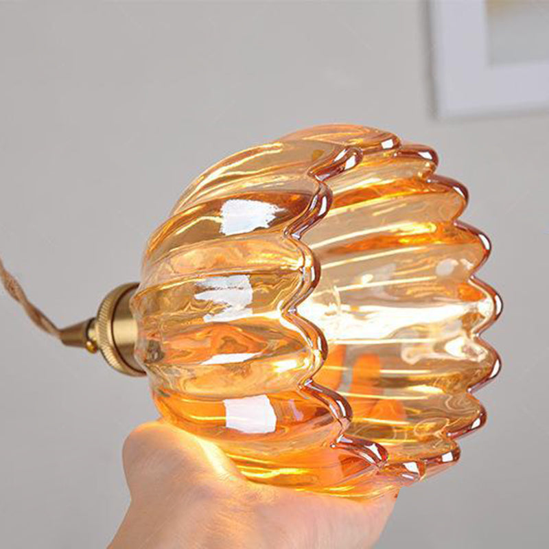 Scandinavische glazen hanglamp