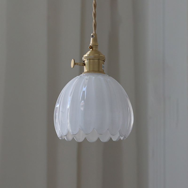 Scandinavische glazen hanglamp