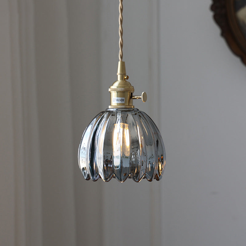 Scandinavische glazen hanglamp