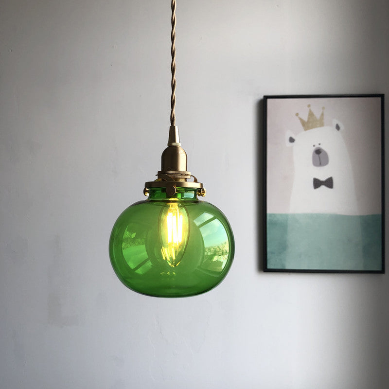 Vintage Koperen Hanglamp