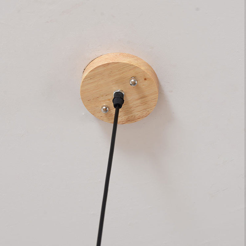 Rustieke Bamboe Houten Hanglamp